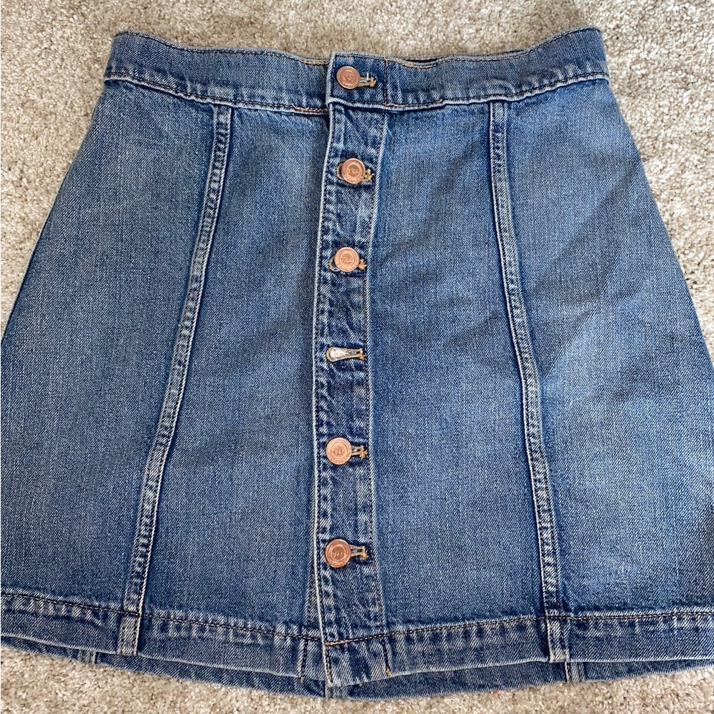 Express Jean Skirt